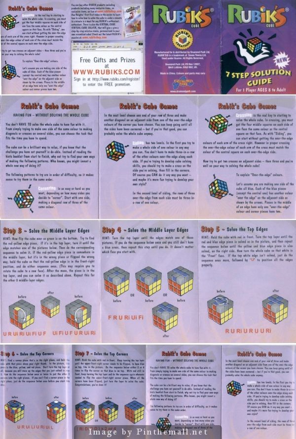 magic cube solution